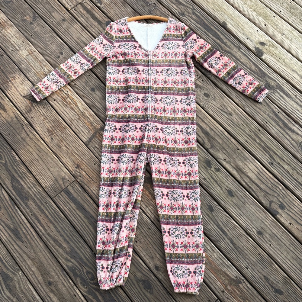 Natural Life Fleece Fuzzy Onesie